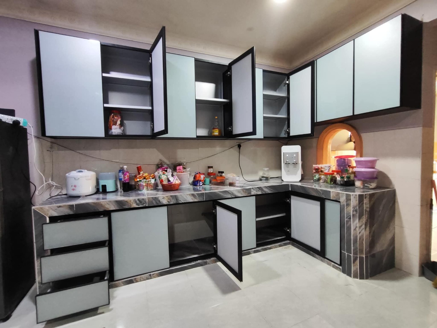 3G kitchen cabinet detail by MHR Pro Resources