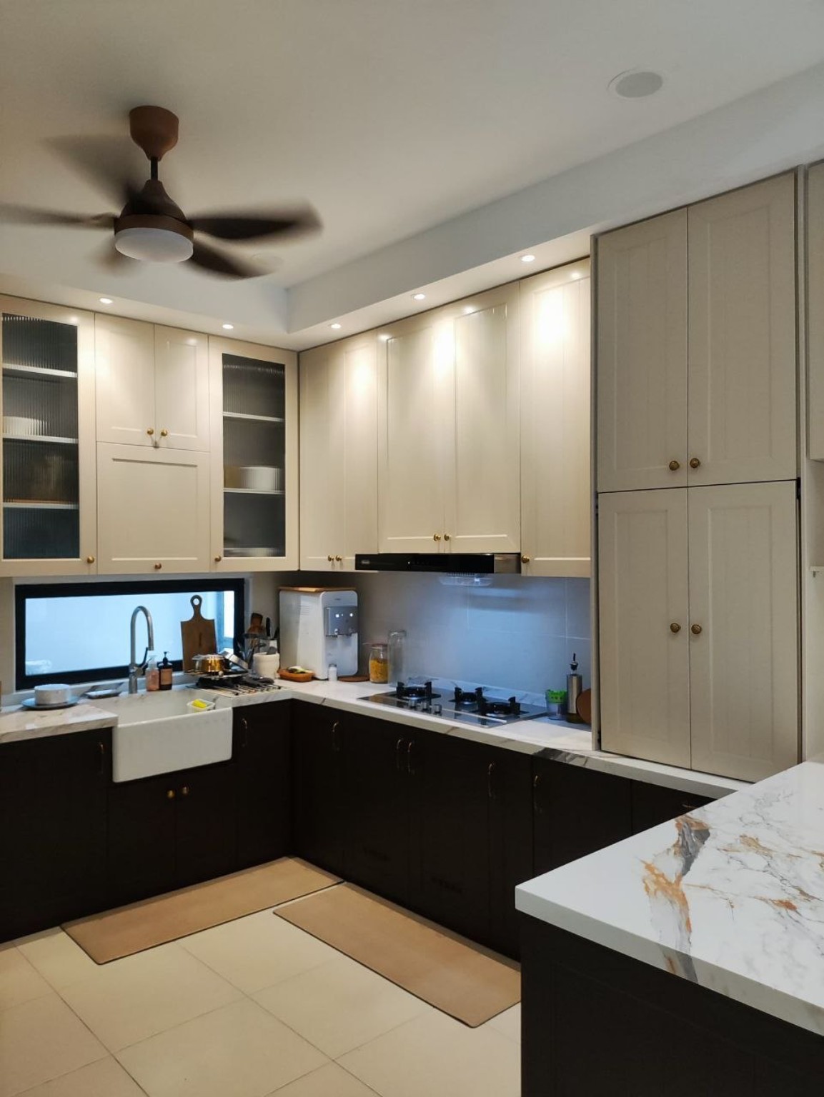 5G Euro Design custom kitchen cabinet project in Johor Bahru by MHR Pro Resources