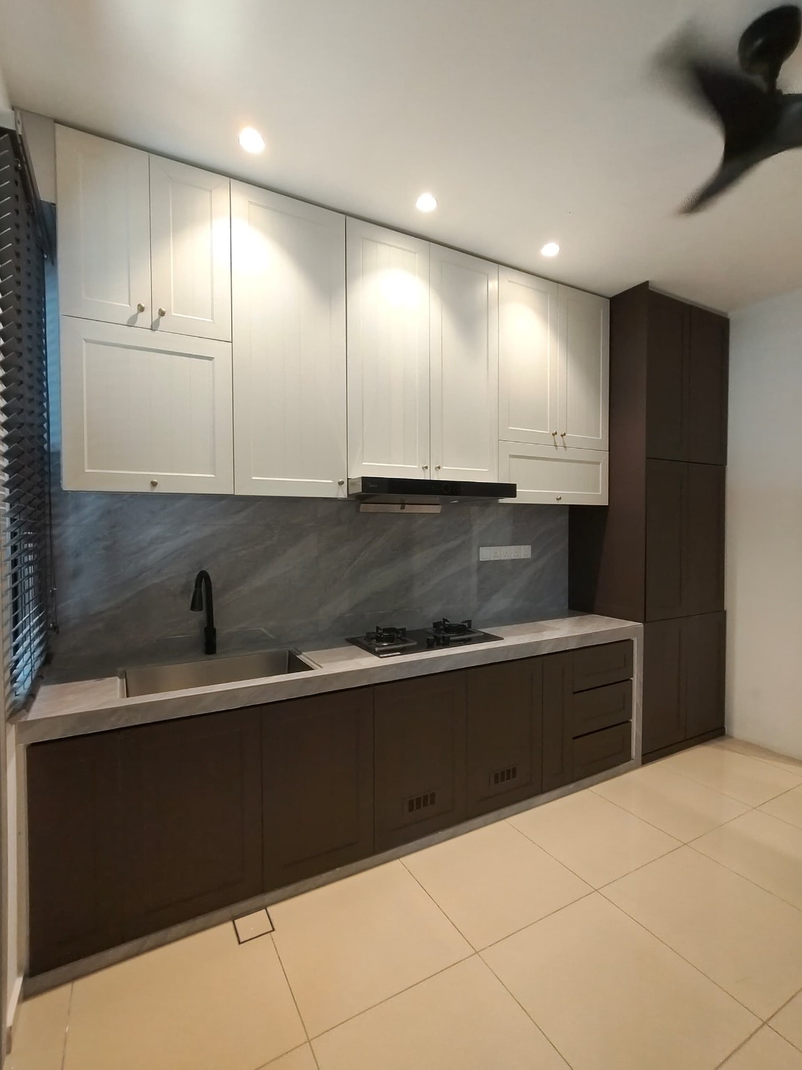 Euro two tone kitchen